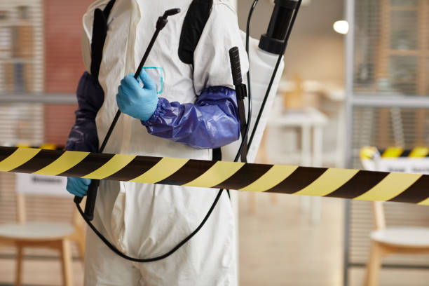 Professional Infectious Disease Decontamination technician working in Cayucos, CA